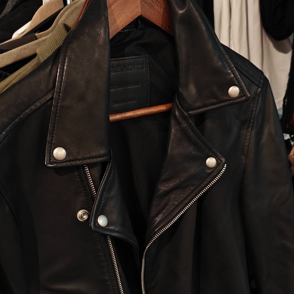 All Saints Leather Jacket(Tailored)